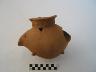     fig-47-kot-zoomorphic-pot.jpg - The Archaeology of Highland Chiriquí Panama: Holmberg FIG 47 - 2000-2005 excavation photo/Zoomorphic ceramic vessel
        
