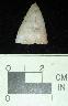     18HA134-wilke-thompson-HA-B-16-slash-18-1-point-2.jpg - Projectile Point from Site 18HA134, Aberdeen Proving Ground, Maryland, US (Photograph 2 of 2)
        May 15, 2003
