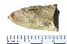     005-152.1a.JPG - Projectile point, Heat treated Laurel, from site 12UN270
        
