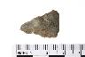    002-023.1a.JPG - Projectile point, Crude triangular point, from site 12CL1
        
