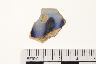     003-005.1a.JPG - Historic rim sherd, decorated, Blue interior, from site 12CL2
        
