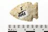     001-046.1a.JPG - Projectile point, from site 12WE1
        
