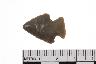     001-026.1a.JPG - Projectile point, from site 12CR1
        

