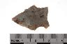     006-105.1a.JPG - Projectile point, Residue Study, from site 12OR12A
        
