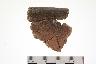     009-223.1a.JPG - Prehistoric rim sherd, undecorated, Glued Together Fragments, from site 12OR12A
        
