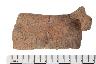     117-045.1a.JPG - Prehistoric rim sherd, undecorated, from site 9CY62
        
