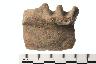    001-005.1a.JPG - Prehistoric rim sherd, decorated, from site 9SW(CM)3
        
