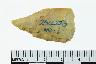     001-014.1a.JPG - Projectile point, could be Jeff City, from site 23CL223
        
