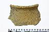     001-101.1a.JPG - Prehistoric rim sherd, undecorated, from site 23CL223
        
