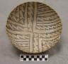 Ceramic: Flagstaff Black-on-white, bowl, AZRU-00001/824